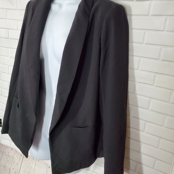 Lila Rose Black Open Blazer Jacket - Picture 3 of 7